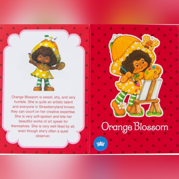 The World Of Strawberry Shortcake 'Orange🍊🌼Blossom' Scented Collectible Figure - Picture 7 of 10